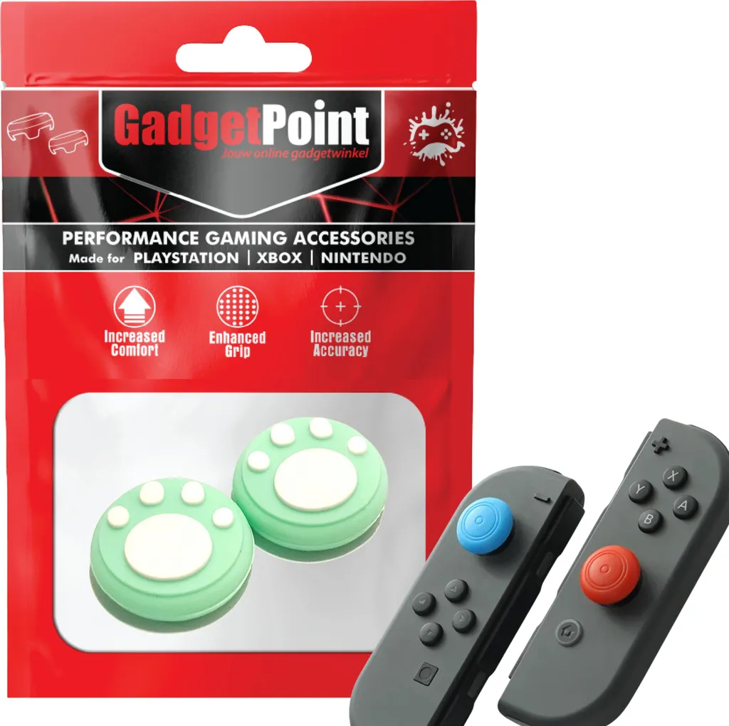 Protezione Joystick Switch per Bambini - Set Verde Chiaro Bianco