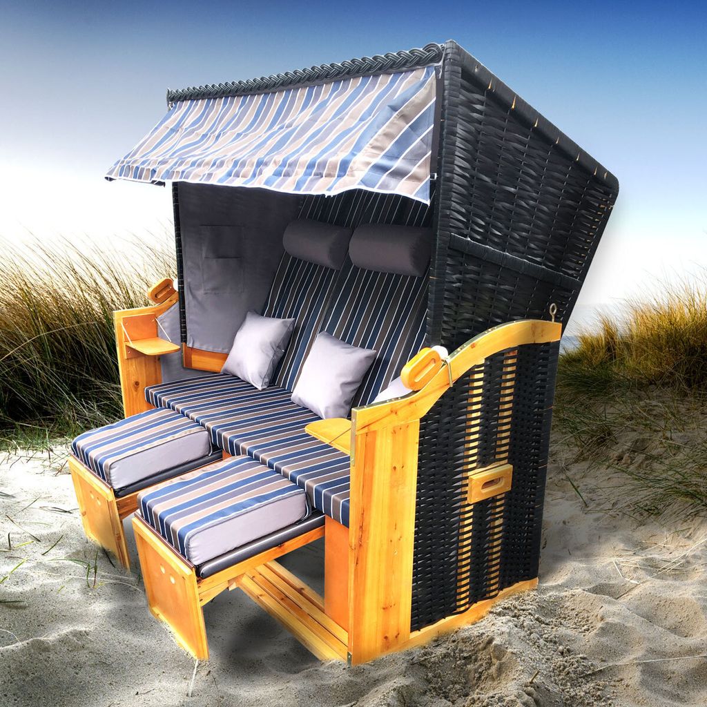 BRAST Strandkorb Ostsee 3Sitzer 165cm breit Kaufland.de