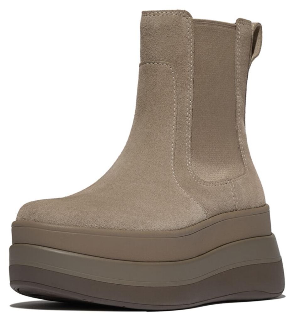 Fitflop F-mode Stack Suede Chelsea Stiefeletten  EU 39 Frau Produktbild 