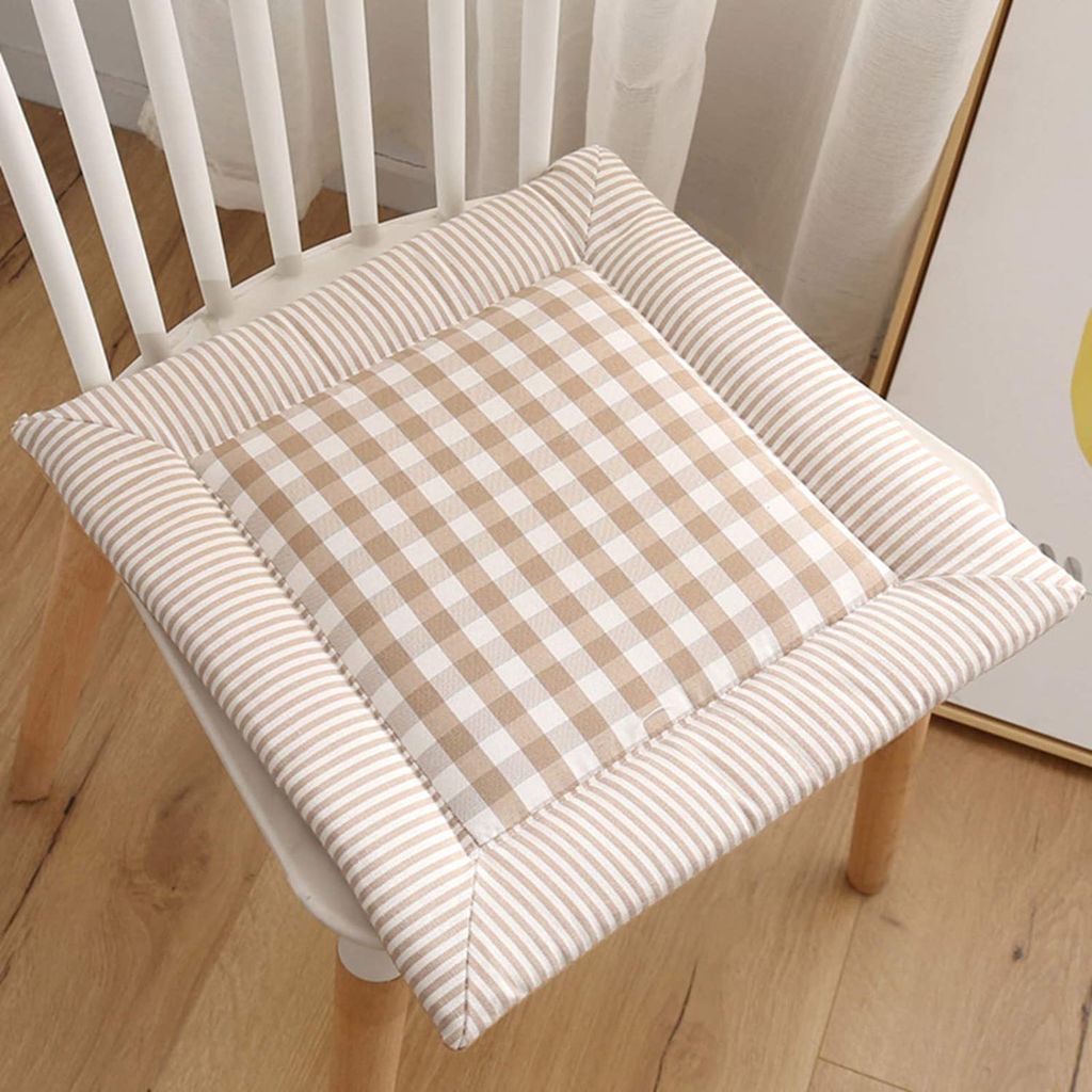 Gelbe Stuhlkissen Sitzkissen Polster Auflagen  für Haus und Garten 40 x 40 cm