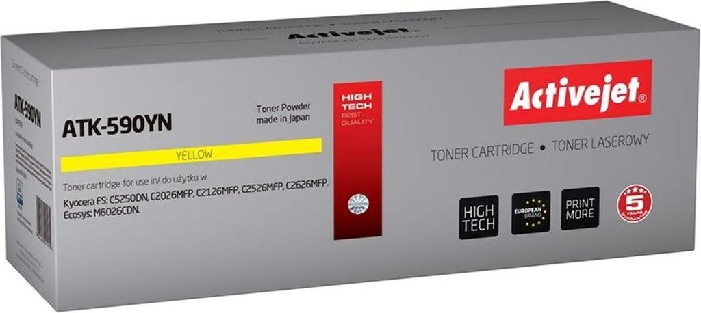 ActiveJet Toner für Kyocera TK-590Y neu ATK-590YN