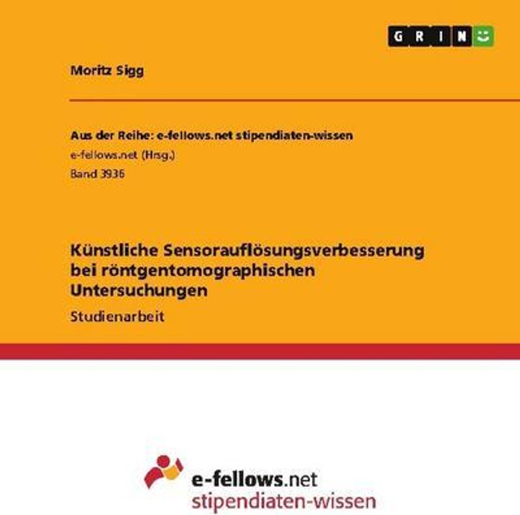 Künstliche Sensorauflösungsverbesserung bei röntgentomographischen Untersuchungen