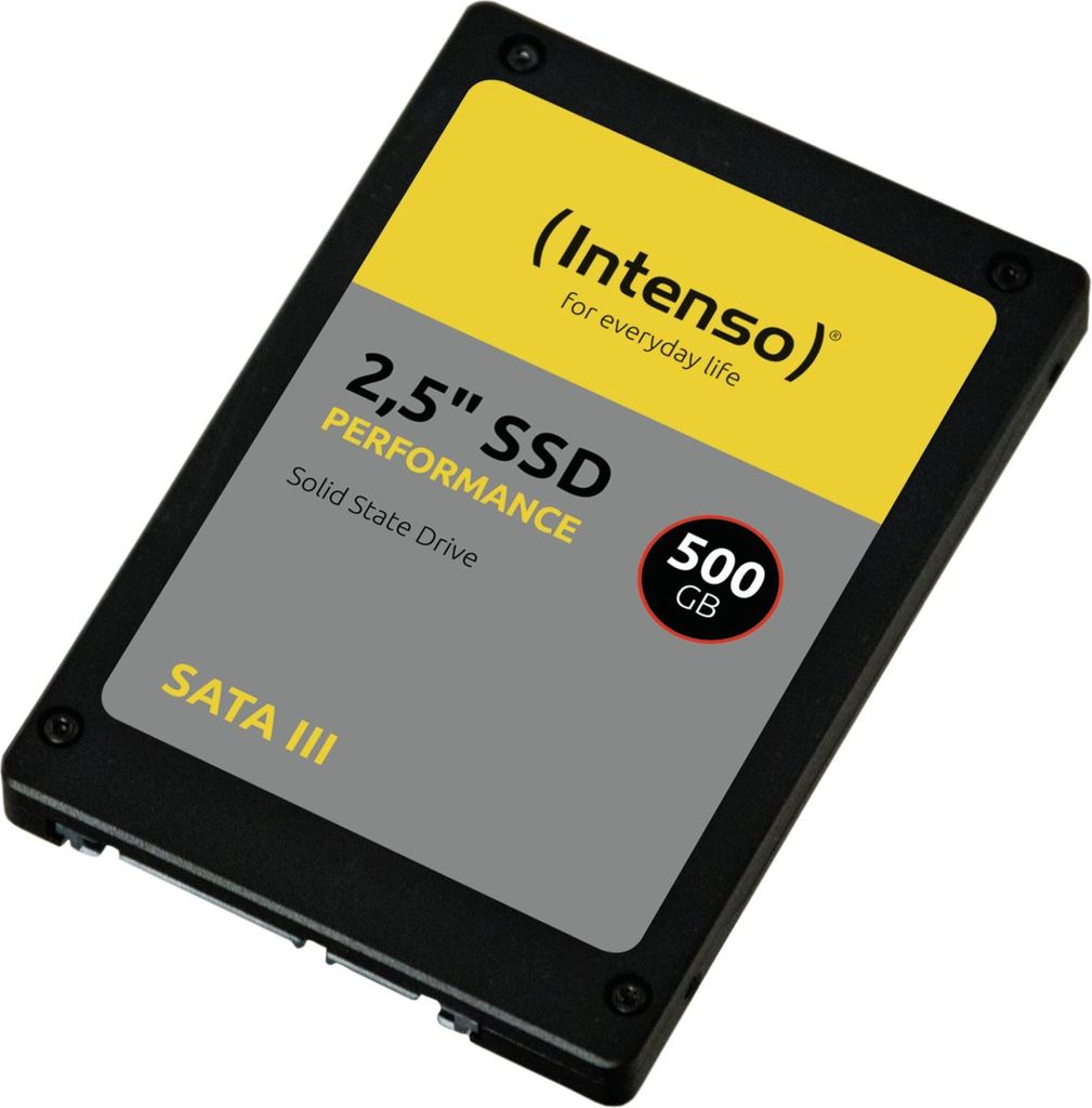 2,5' SSD SATA III 500GB Performance 550 MB/Sek Interne SSD-Festplatte