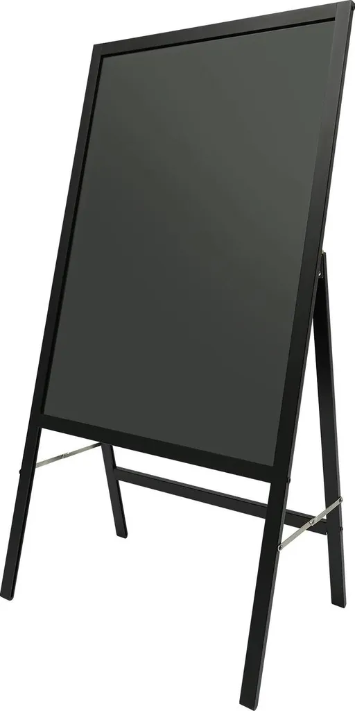 Lavagna LED Professionale 24V - Struttura Verticale Nera Cancellabile