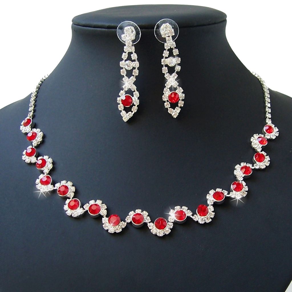 Schmuck Set Halskette Ohrringe 925 Silber Rosa Perlen Damen Modeschmuck 