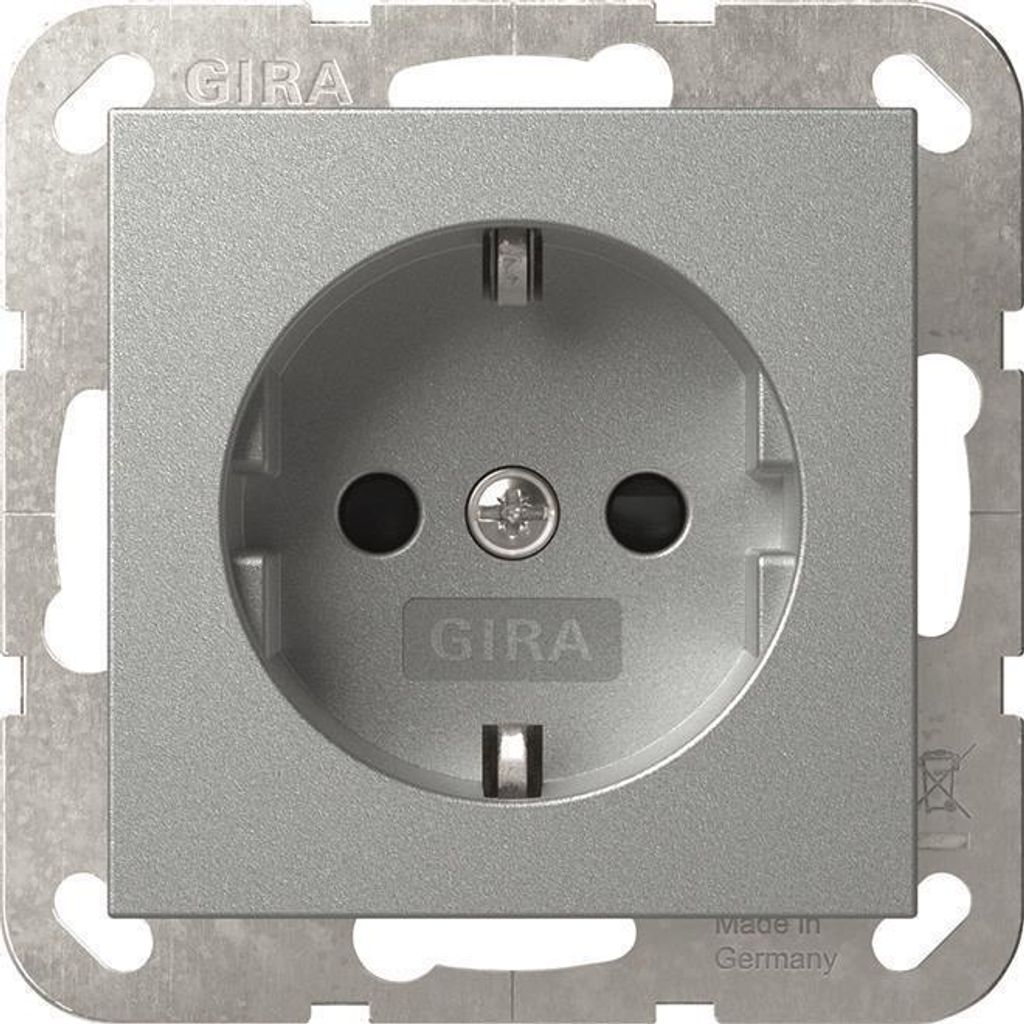 GIRA 445326 SCHUKO SH System 55 F Alu (445326)