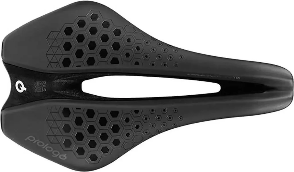 Selle Prologo Dimension TRI 143 Tirox rail anthracite argent unisexe