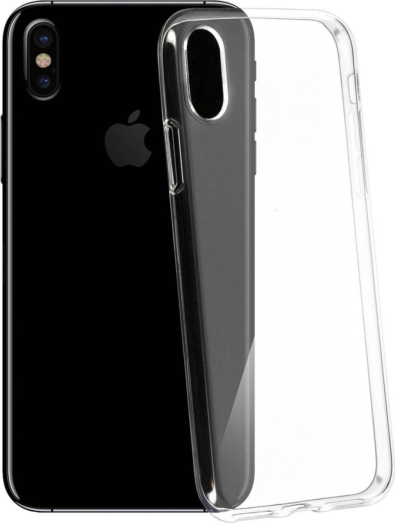 Avizar, Apple iPhone X Ultra-Clear dünne Schutzhülle aus Silikon, Transparent