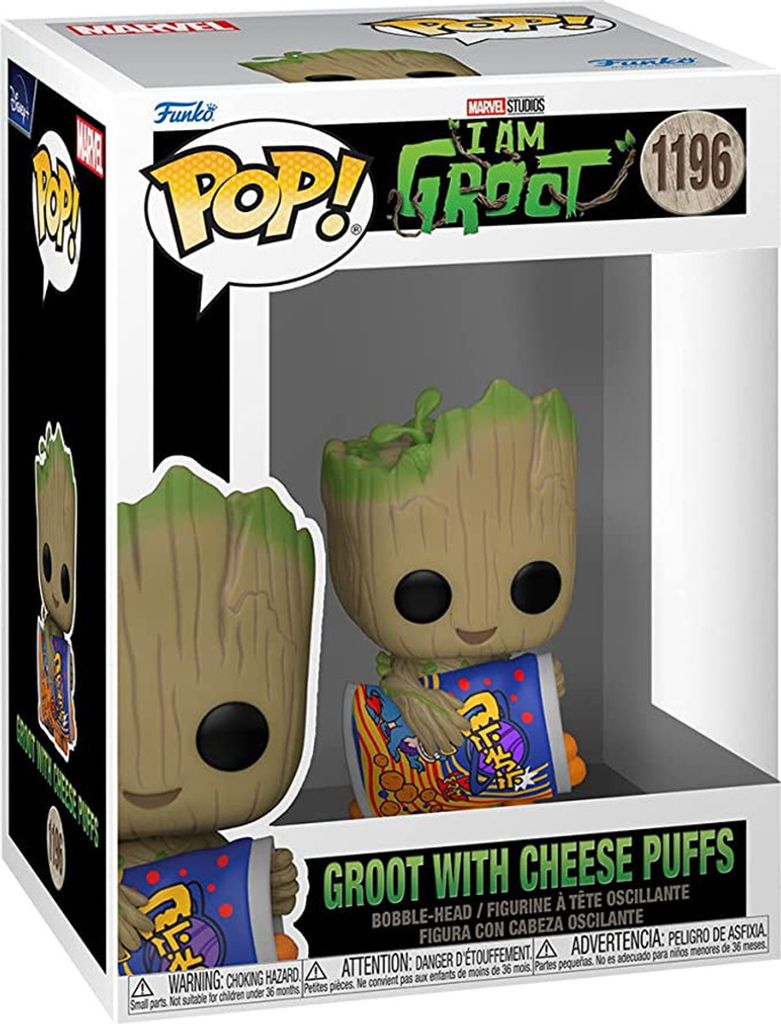 Marvel I Am Groot - Groot con le caramelle al formaggio Immagine del prodotto 