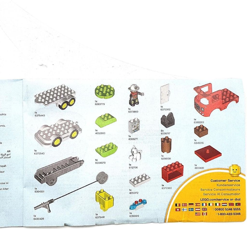 LEGO® DUPLO® 10969 Wóz strażacki Zdjęcie produktu 45