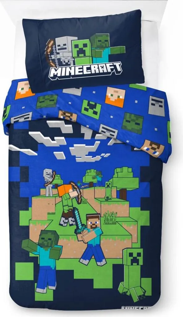 OFFERTA! Set Letto Minecraft 140x200 I Got Your Back - Prezzo Top