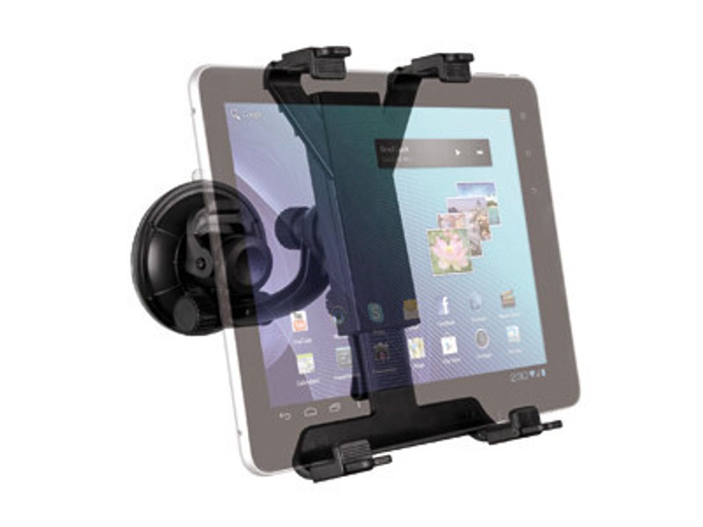 Hamlet XZPADHOLDU Aktiver Tablet-Halter fürs Auto Schwarz Saugnapf 7-11 Zoll