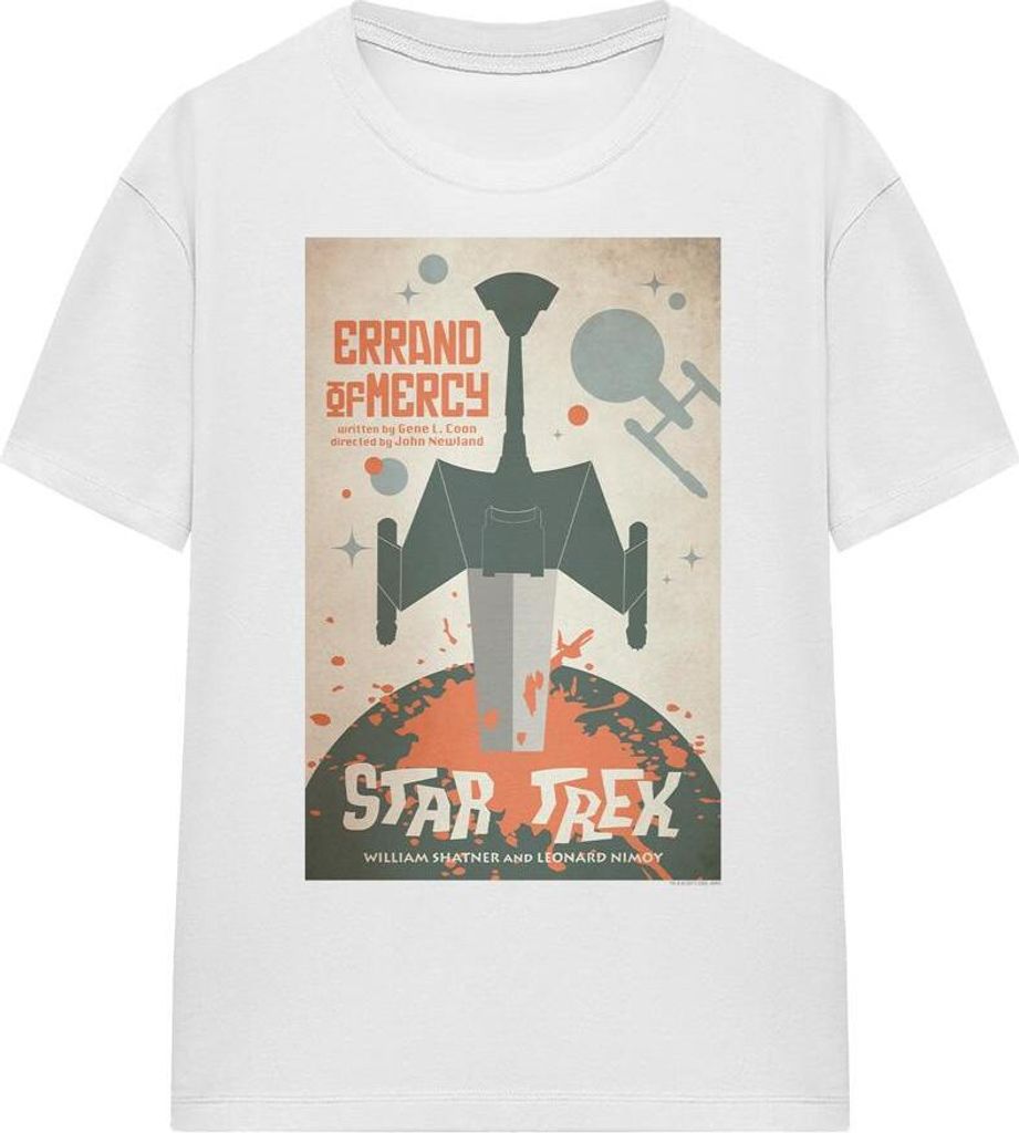 Star Trek - "The Original Series Episode 26" T-Shirt für Herren/Damen Uni TV16682 (XXL) (Weiß)