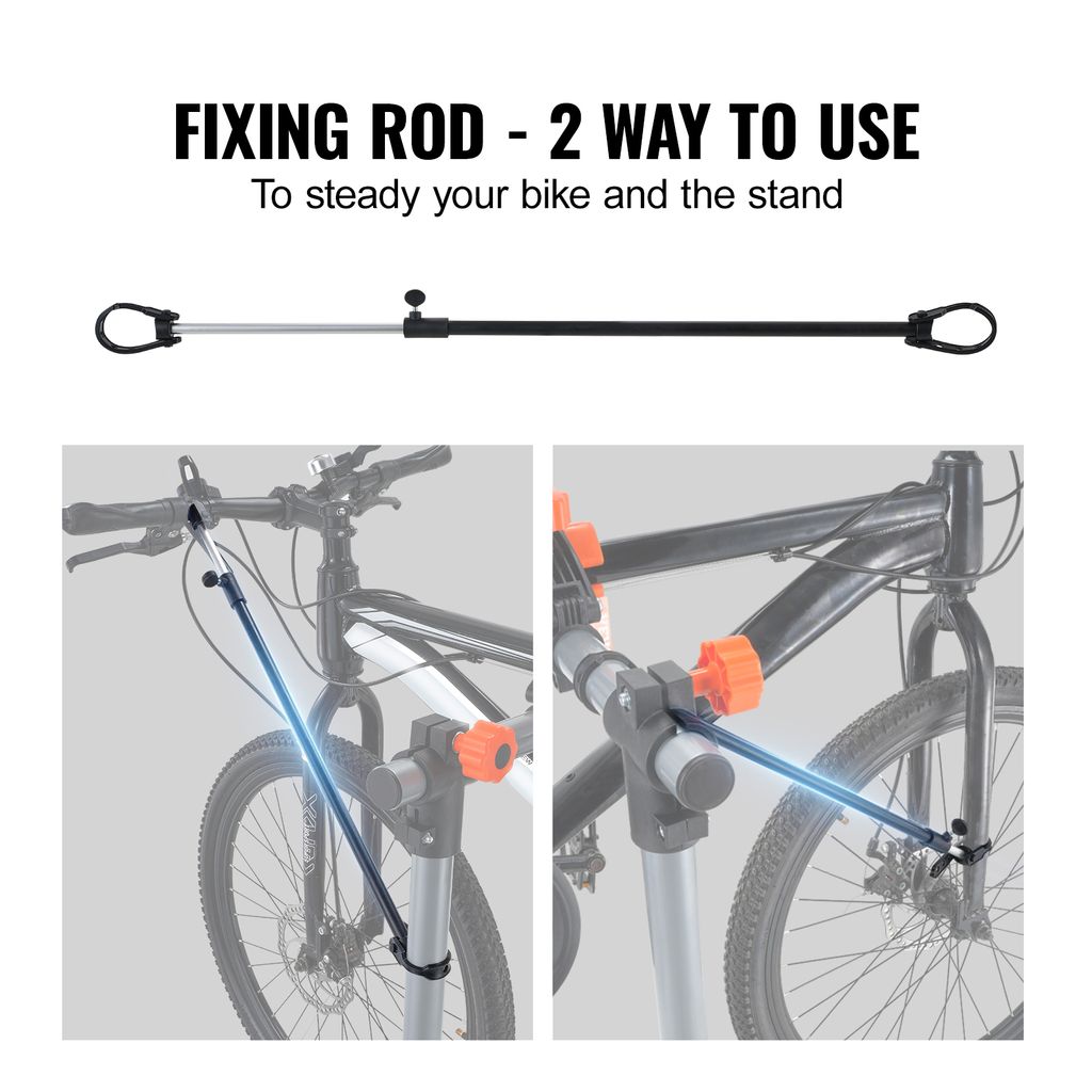 Cavalletto Per Riparazione Bici WZTO - Pieghevole, Fino A 50kg, Per E-bike