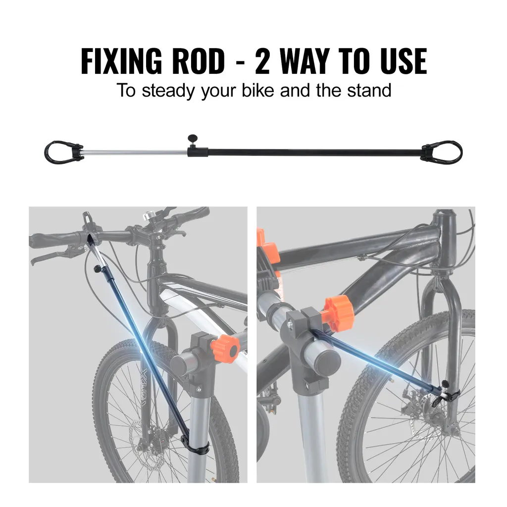 Pied d'atelier pour vélo pliable et support de montage robuste VEVOR - 5