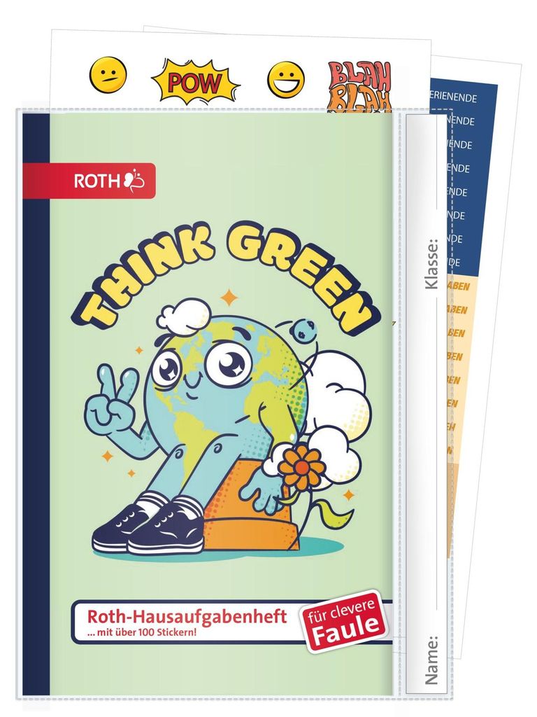 ROTH 89552 ROTH Quaderno dei compiti per adolescenti: per i Immagine del prodotto 