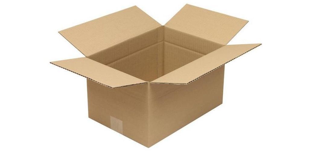 Faltkarton 1-wellig Höhenrillung Maße 350x250x200mm C4 Qualität 1.20 C braun
