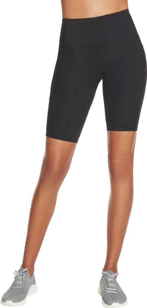Skechers Hosen Go Walk High Waisted Bike Short, W3SH53BLK, Größe: 163