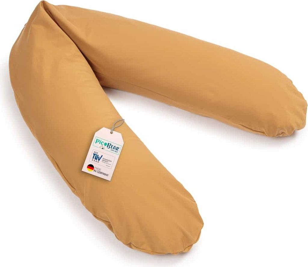 pic Bear Stillkissen Classic Schwangerschaftskissen aus 100% Baumwolle mit EPS 190 cm Dessin: Apple Cinnamon Jersey