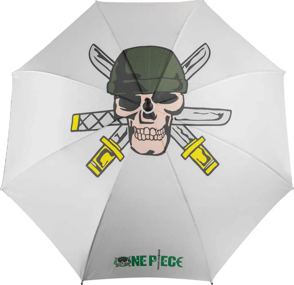 Parapluie Robuste Zoro White Sword One Piece contre Vent et Pluie