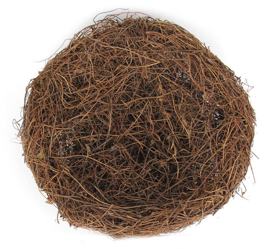 Künstliches Vogelnest, rustikal, realistisch, verschiedene Größen, 20 cm, Osterdekoration, Bastelbedarf