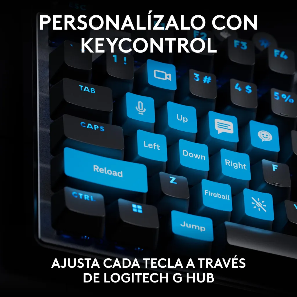 Clavier Gamer Logitech G PRO X TKL Rapid Idéal pour Compétition et FPS