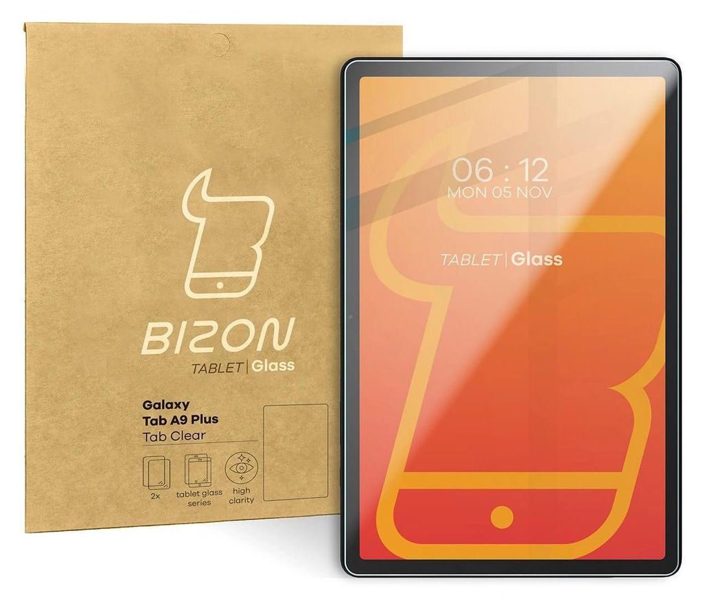 Szkło hartowane Bizon Glass Tab Clear do Galaxy Tab A9 Produktbild 