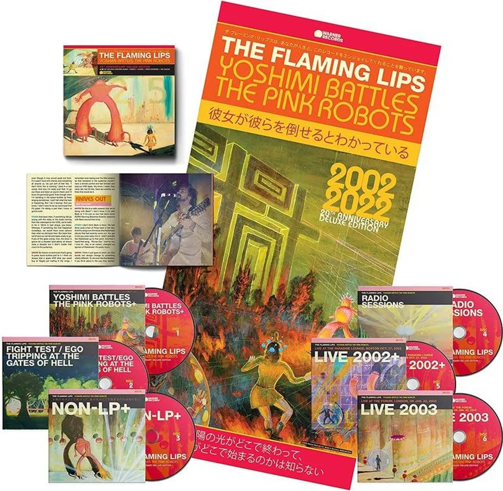 Yoshimi affronte les robots roses vinyle neuf sans craquement