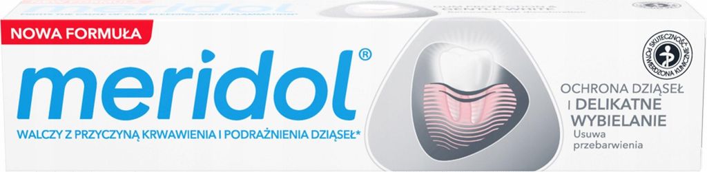 Meridol Delikatne Wybielanie Pasta Do Zębów 75 Ml Zdjęcie produktu 