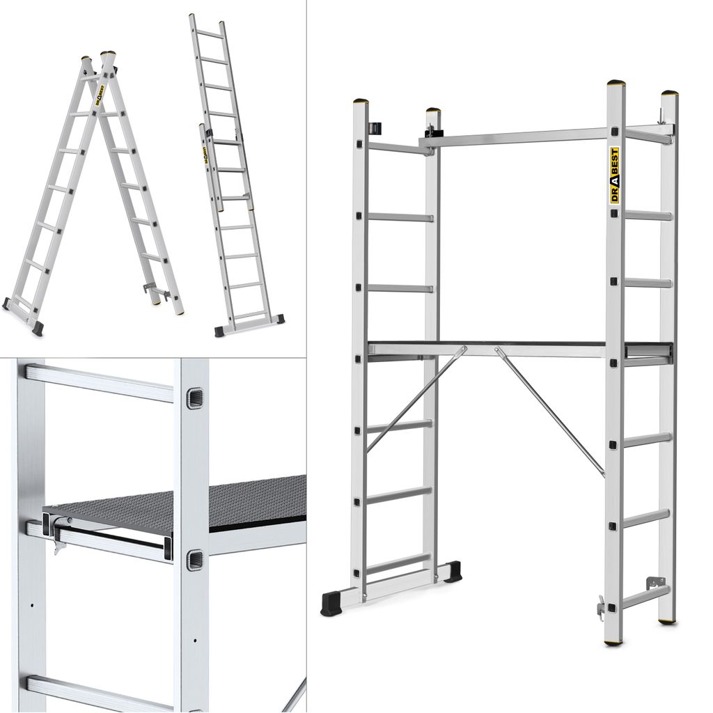 Drabest | Échafaudage en aluminium - Échafaudage en Image du produit 