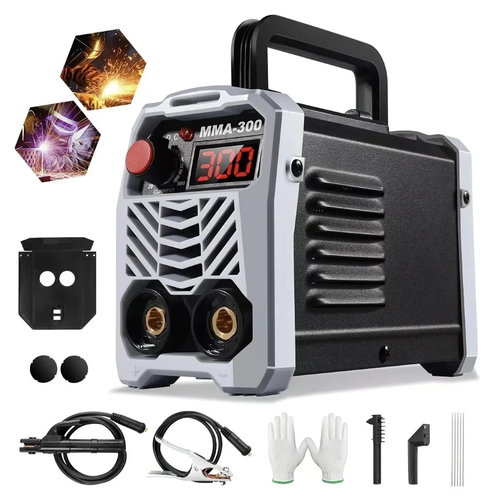 Soudeuse MMA domestique pour bricolage - Onduleur IGBT et écran LCD blanc