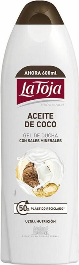 La Toja Coconut Oil Shower Gel Cream 600ml