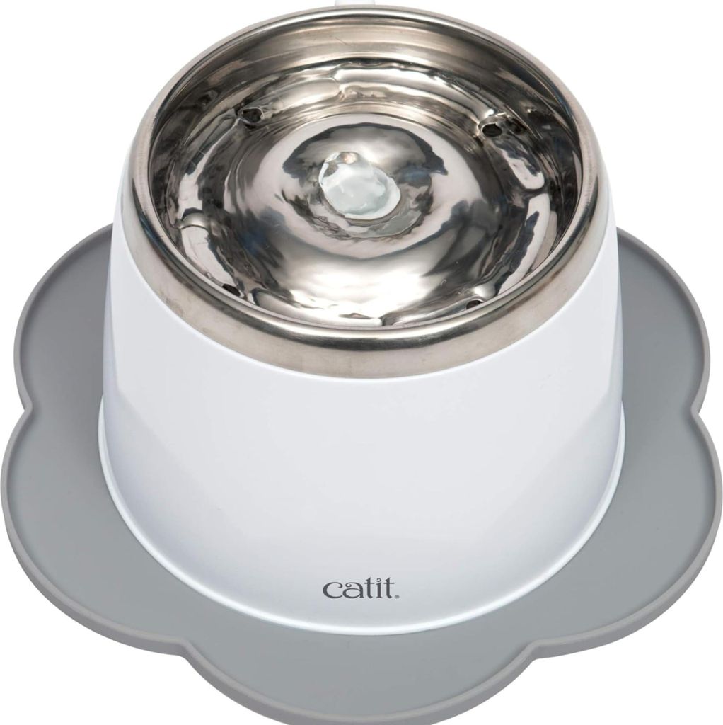 CATIT Silikonmatte Blume - 30 cm - Grau Produktbild 