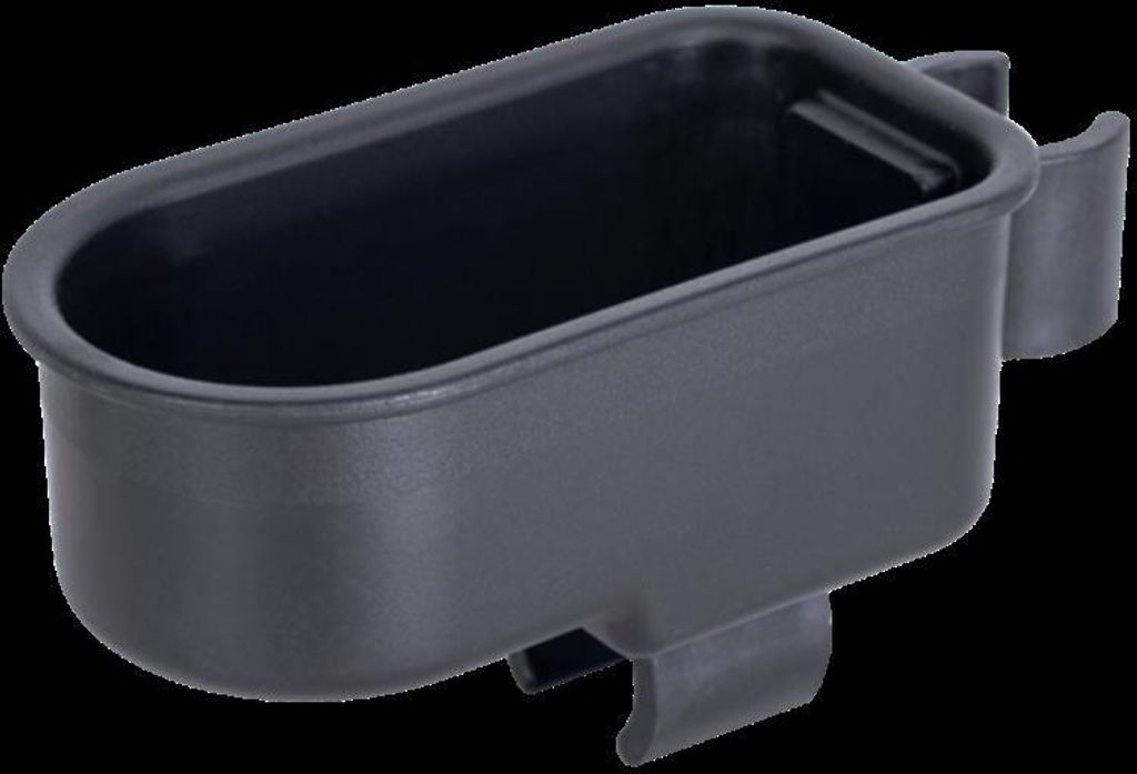 Stockhalter SNAP.1schwarzKunststoff Produktbild 