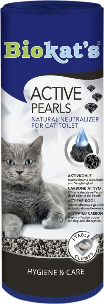 BIOKAT ́S Active Pearls Katzenstreu-Zusatz, 700 ml