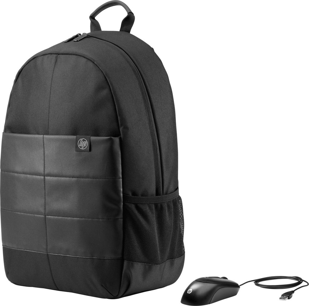 HP Klassischer Rucksack 39,62 cm (15,6 Zoll) und Maus Produktbild 