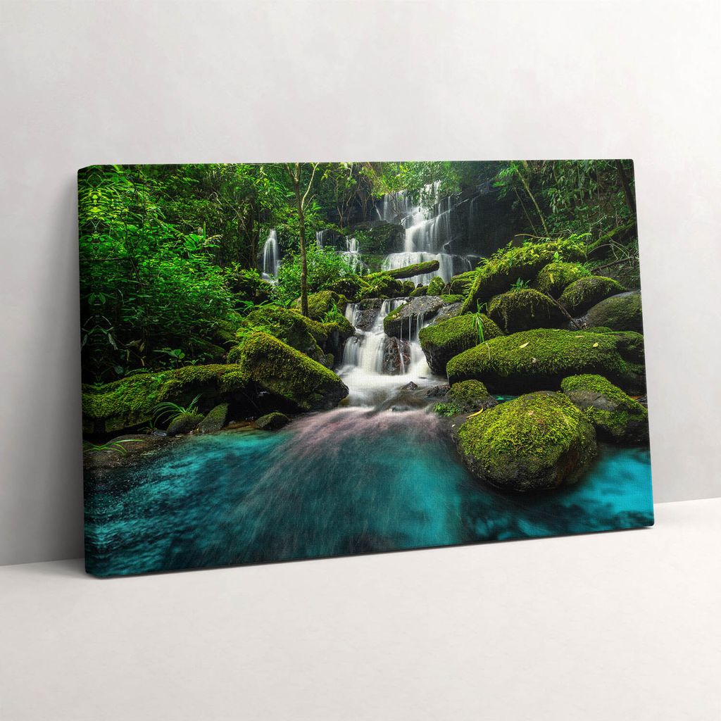 Phu Tub Berk Berg Thailand – Leinwandbild Wandbild – 30x20 cm – Leinwandbilder – Wandbilder – Schlafzimmer – Flur