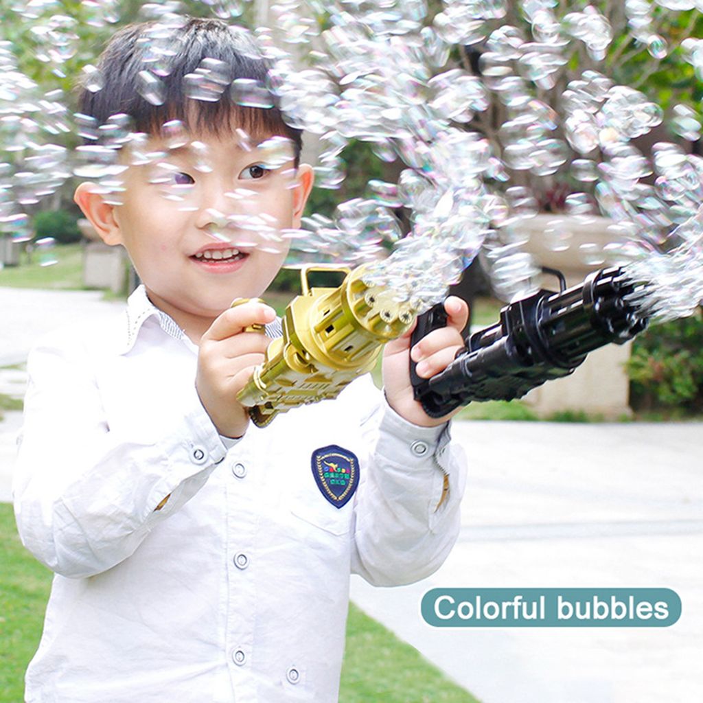 Bubble Machine Flüssigkeit Kinder Seifenblasenmaschine Macher Spielzeug 
