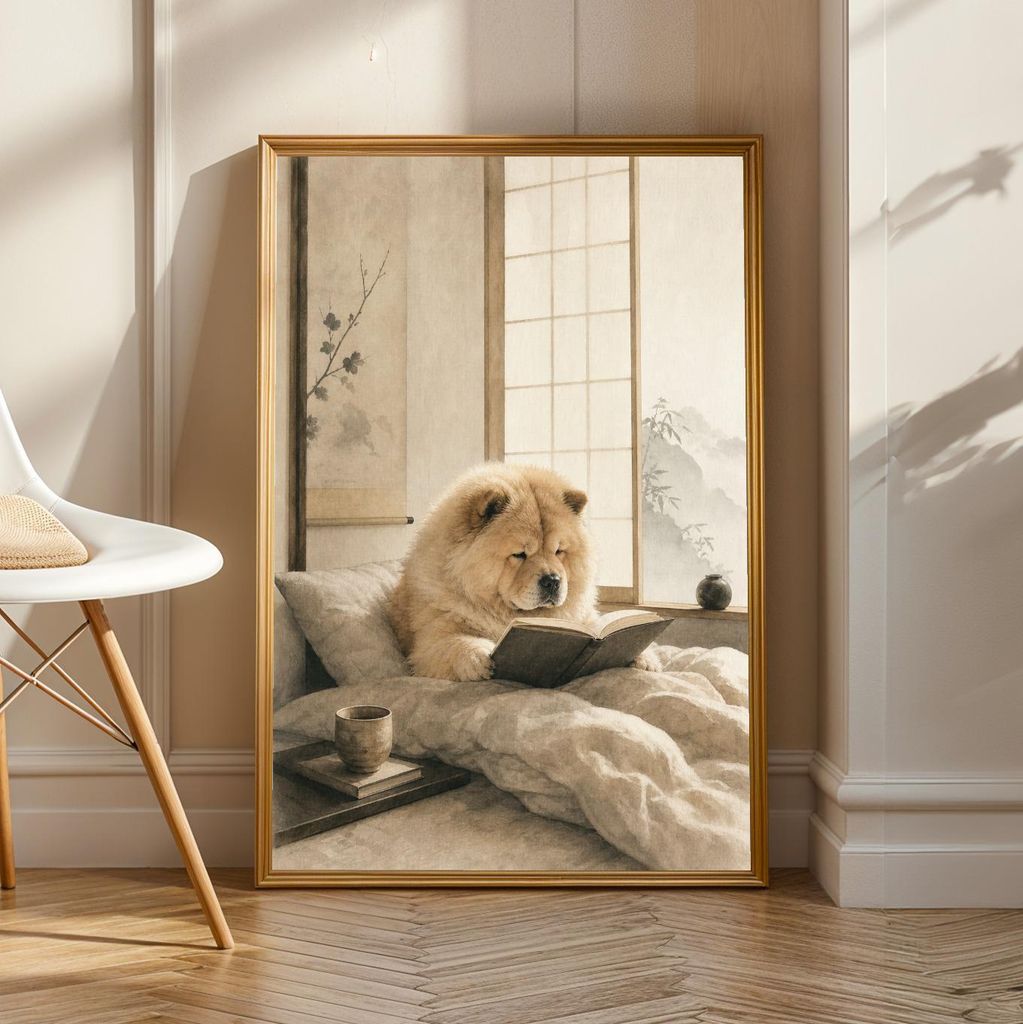Chow-Chow, Hundeposter, Produktansicht 1
