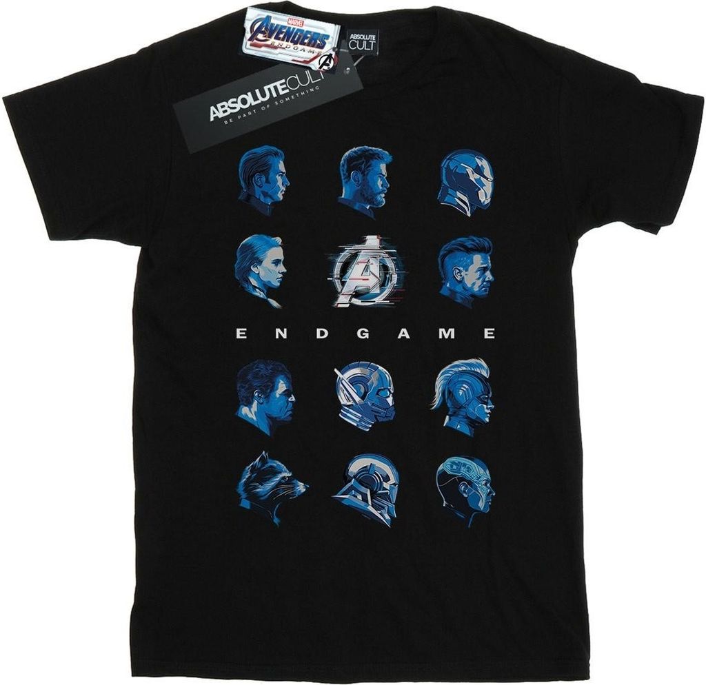 Marvel - "Avengers Endgame" T-Shirt für Herren BI8540 (XL) (Schwarz)