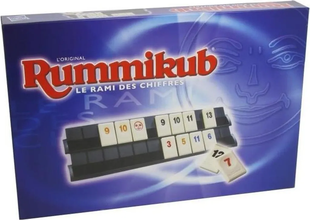 Rummikub Numbers Hasbro jeu de société de stratégie et de réflexion FR
