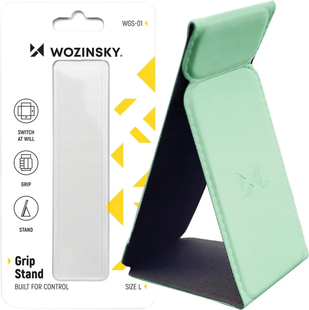 Miglior Prezzo Wozinsky WGS-01GG Grip Stand Verde - Supporto 2 in 1