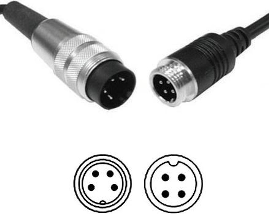 Kamera-Reduzieradapter für ORLACO SCANIA CAT-Monitor Produktbild 
