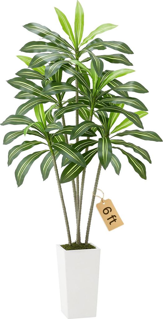 VEVOR Umělý strom Dracaena, 1,8 m, dračí strom, tropické Obrázek produktu 