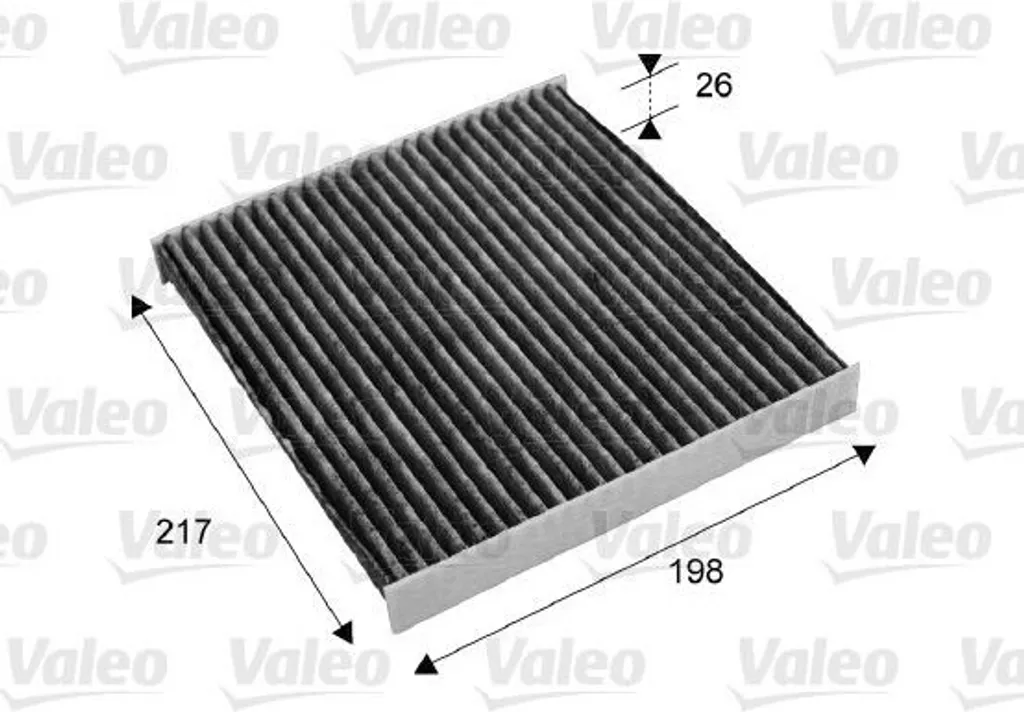 Filtre habitacle Valeo 715679 contre buée et odeurs pour Mazda 6