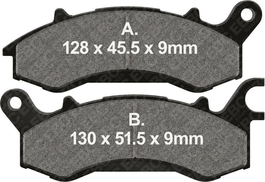 Ebc Fa761 Bremsbeläge Grau Grau One Size