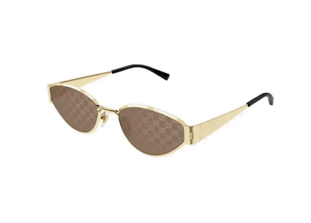 Lunettes de soleil Gucci GG1853S dorées pour vos vacances au soleil