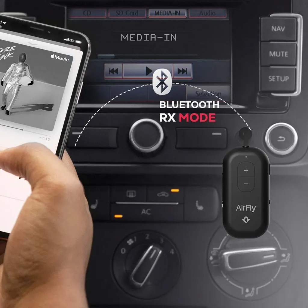 Adaptateur Bluetooth pour casque sans fil sur prise jack AirFly Pro 2