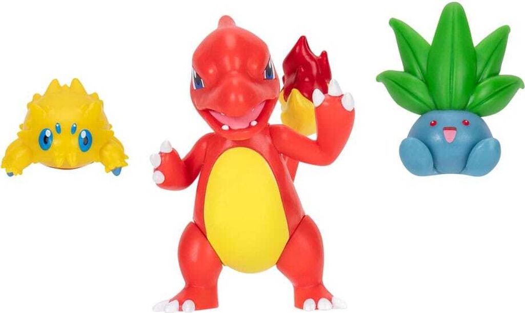 Jazwares Zestaw figurek Pokemon 3 pack Joltik, Oddish, Zdjęcie produktu 