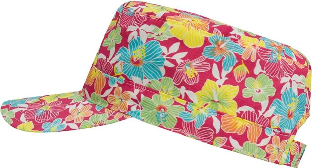 Berretto Baseball Döll per Bambini Fiore Rosa 100% Cotone Traspirante - 2